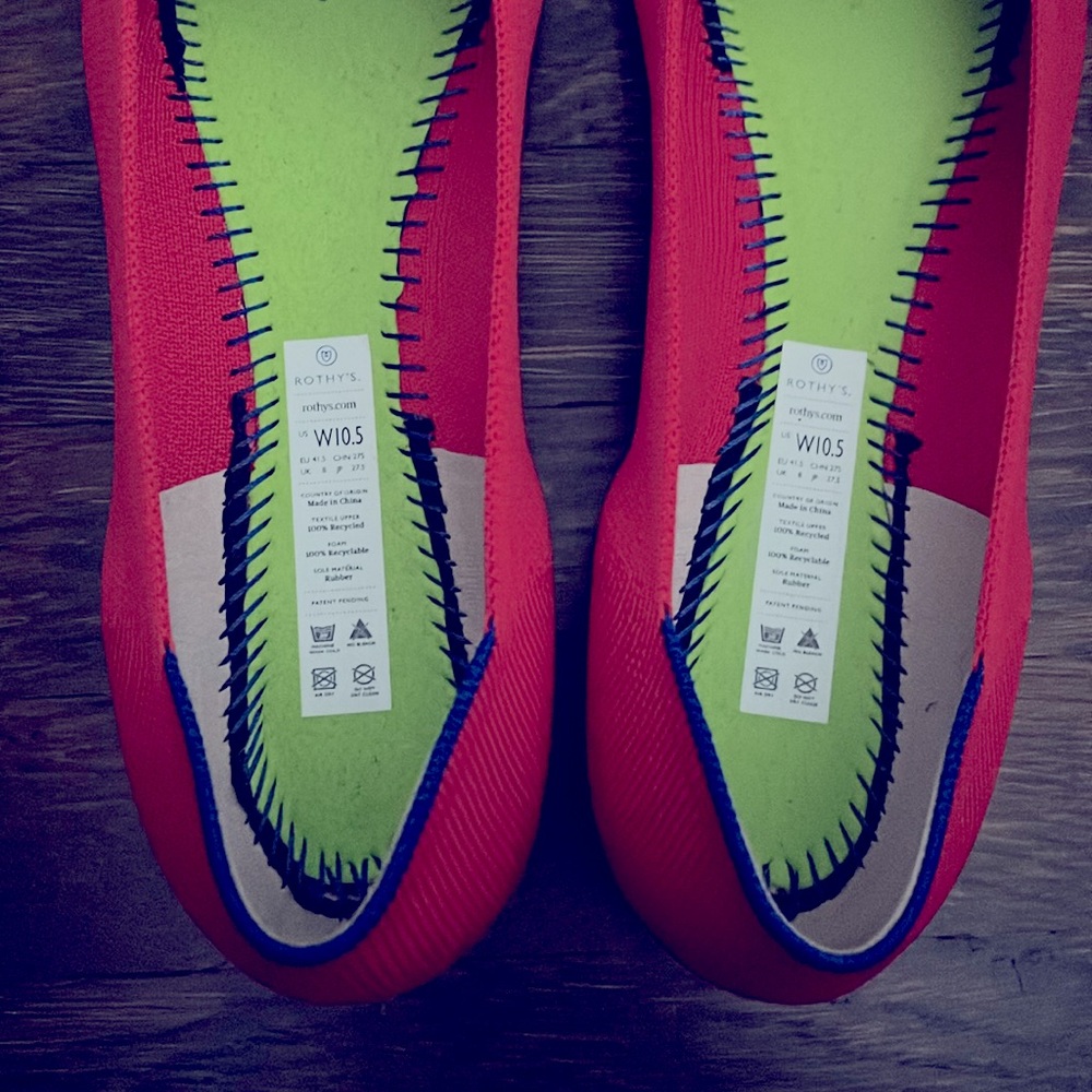 NIB Rothy’s Flame Size 10.5 - Picture 3 of 6